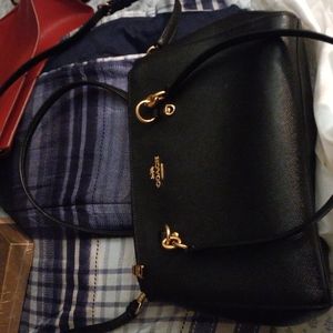 Black coach bag